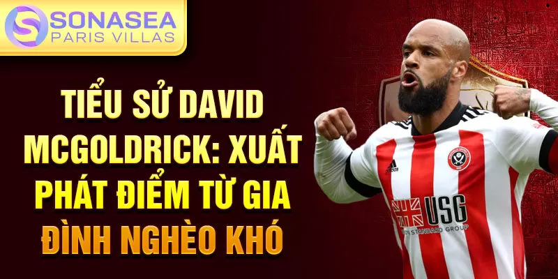 Tiểu sử David McGoldrick: xuất phát điểm từ gia đình nghèo khó