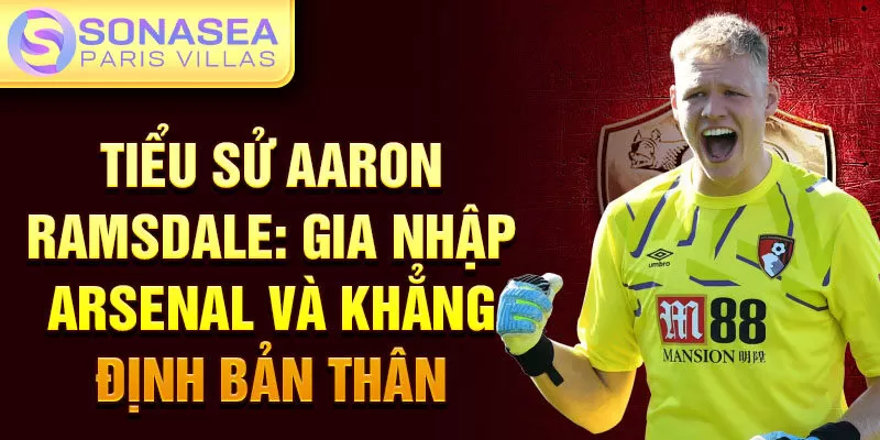 Tiểu sử Aaron Ramsdale: gia nhập Arsenal và khẳng định bản thân