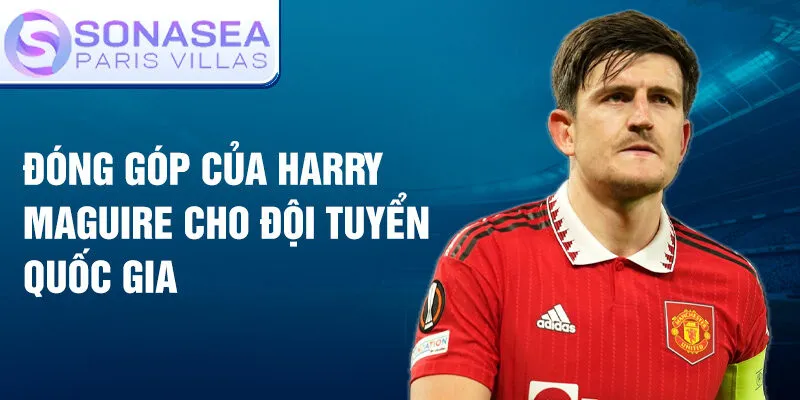 Đóng góp của Harry Maguire cho đội tuyển quốc gia